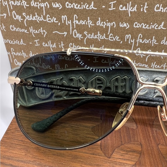 Chrome Hearts GRITT Sunglasses - Picture 8 of 9